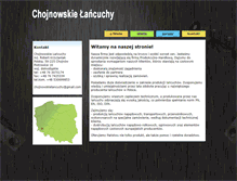 Tablet Screenshot of chojnowskielancuchy.pl